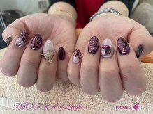 リオッサ オブ ラグーン(RIOSSA of Lagoon)/パウダー×パープル