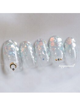たゆ ネイル(たゆnail)/新色ラメグラデーションネイル♪