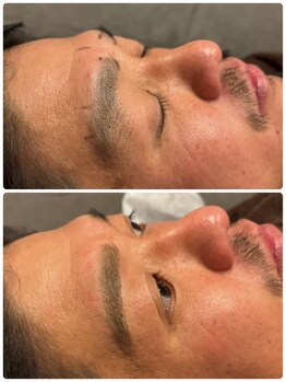 ビープラス(B plus)/メンズ黄金比で似合わせまゆ毛◎