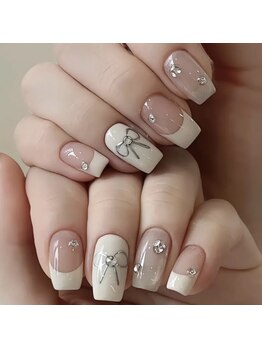 ウサギネイル 新大久保店(usagi nail)/フレンチネイル