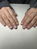 【1級 Jr.ネイリスト限定】ワンカラー / フレンチ/グラデーション ¥3500