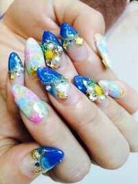 3Dキャラ・スカルプチュアネイル