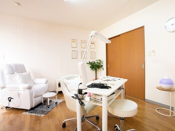 ビユビ ネイル(BIUBI NAIL)/ゆったりスペース