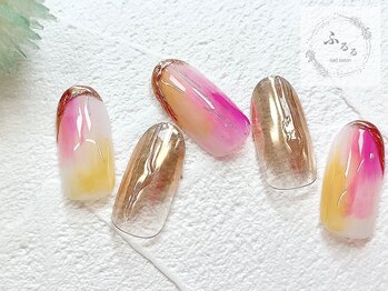 ネイルサロン ふるる 大須店/☆ミディアムネイル☆#69