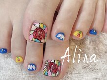 エリナネイルサロン池袋(Alina Nail Salon)/フット持ち込み