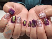 ネイルプラスユウ(NAIL+U)/藤の花