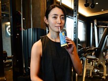 ザ パーソナルジム 千葉駅前店(THE PERSONAL GYM)の雰囲気（トレーニング後はプロテインをご用意！）