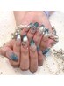 【ジェル】フリーアート　スタンダード １時間４５分　￥８８００