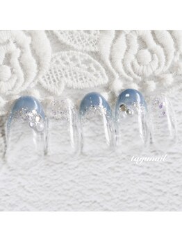 たゆ ネイル(たゆnail)/パラジェルフレンチネイル☆
