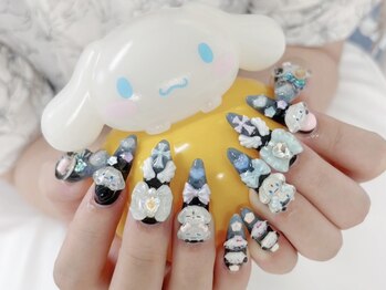 スペラ 大宮店(Spera)/キャラクター量産ゴテゴテネイル