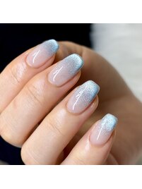 水色マグネットグラデーション