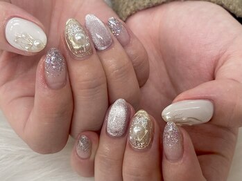ディーネイル 池袋(D-nail)/【山崎】冬デザコン2番