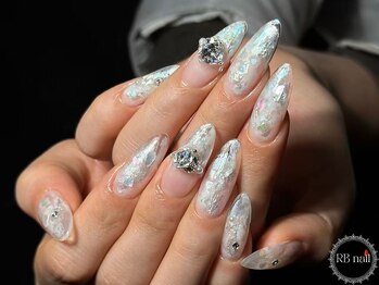 アールビーネイル(RB_nail)の写真/【天満/扇町すぐ】周りから褒められる「かわいい!」お手元をつくる♪ニュアンス～アート等幅広く対応可能☆