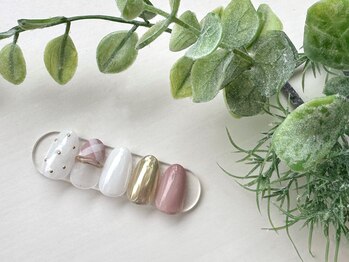 華やかネイルコース¥7500