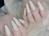 【hand】【オフ込み】　ワンカラー/ラメグラデーションネイル¥4980