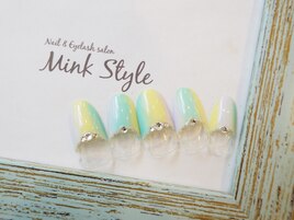 パステルフレンチネイル