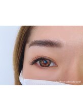 アイラッシュ カラーワールド(eyelash color world)/１２０本☆ナチュラルデザイン☆