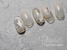 シャルリエール(Chaxrier)/NEW天然石ネイル：初回￥10560