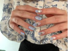シェリーラメール 原宿店(cherie la mer)/パステルブルーネイル