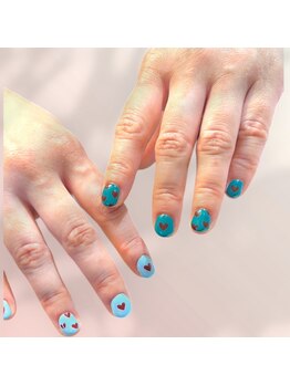 アヤネイルズ アンド アイラッシュ(AYA NAILZ.＆Eyelash)/ハートネイル