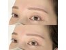垢抜け眉に◎美眉wax＋眉カラー　¥7000