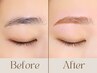 【アイブロウwax (初回) ＋眉カラー】10450円⇒9450円　※眉パーマ不可