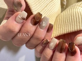 ニュアンス　ジェルネイル