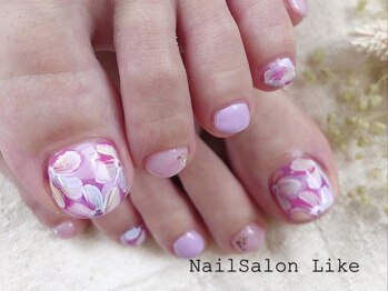 ライク(Like)/フットデザインし放題10500円