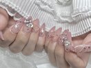 【Aina】ピンクネイル