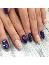 ノエラ(Noela)/夜空☆ワイヤーアートネイル