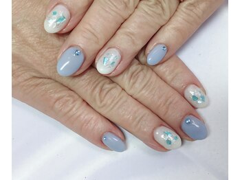 シンプルシェルネイル