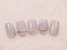 ニュアンス&アクセサリーネイル
