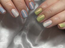 クララハンダ(CLALA Handa)/ミラーネイルデザイン