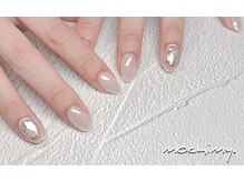 モチミィ(mochimy.)/＊ホワイトデザインネイル＊