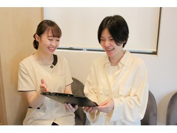 キュアスタ整体院 江戸川橋駅前(CureSta整体院)/お身体の状態のご記入