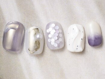 アイネイルズ 天神今泉店(I-nails)/【misato.n】うるきらニュアンス