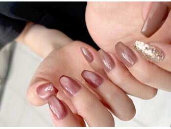 ネイルマジック 仙台一番町店(NAIL MAJIC)/マグネットニュアンスネイル