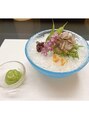 サロンドシュシュ 心斎橋本店(salon de chouchou)&nbsp;毎年夏には鮎のせごしを食べに行きます◎