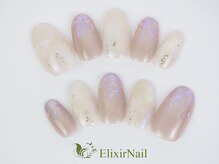 エリクサーネイル 神田(Elixir Nail)/シンプル/クーポン使用