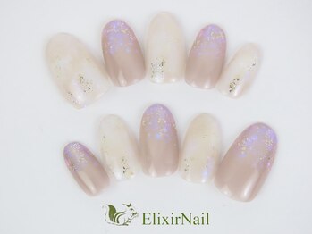 エリクサーネイル 神田(Elixir Nail)/シンプル/クーポン使用