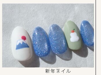 プレンティー 北千住西口店(plenty)/新年ネイル