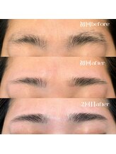 ジュベル 三鷹店(je belle)/眉毛ワックス/ビフォーアフター