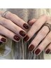《HAND》3色まで選択OK◎美フォルムワンカラー(ベースはパラジェル使用)¥6400