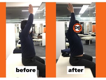 パーフェクトストレッチ 大阪船場店/ストレッチ肩こり/40代男性