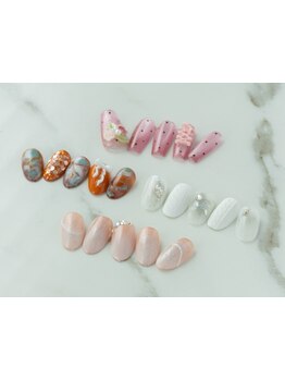 手描きアートが得意なサロン