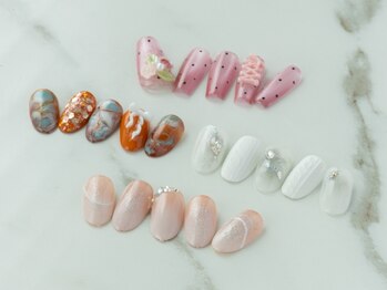 よつ葉の写真/【お花柄や手書きアート等、お任せ下さい♪】持ち込みデザインもご対応可能◎詳しくはクーポンをチェック☆