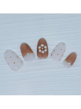 ネイルベース ネイル ケア サロン ミウラ(miura)/4月定額アート★