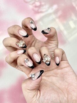 ティー クリア ネイルアンドアイラッシュ 中島店(T.Clear Nail & Eyelash)/フレンチネイル