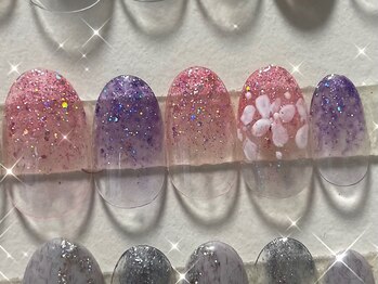 ナチュラルアートネイル☆