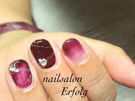 秋色ボルドーネイル/初回8500円